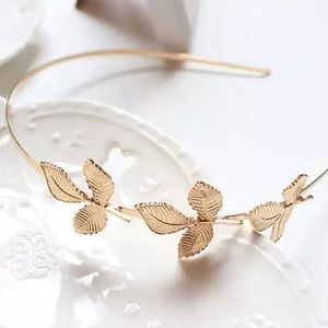 🎉 New Greek Leaf Gold Headband